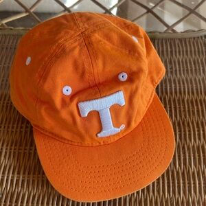 Orange Kids Hat with White TENNESSEE Logo